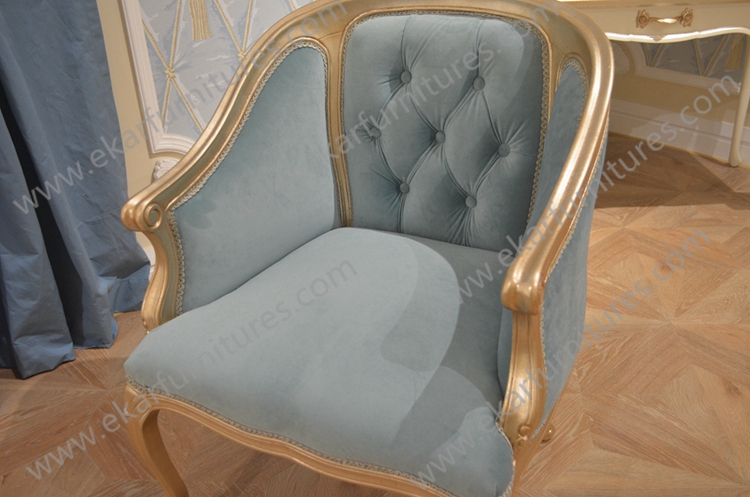 Rococo Furniture Sitting Room One Seat Armrest Chair TS-023