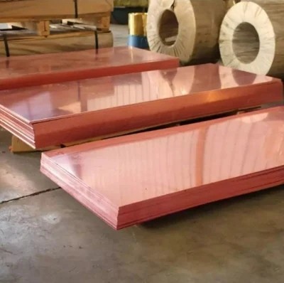 High Thermal Conductivity Pure Copper Sheet Plate Red C10100 C11000 C12200 C12000