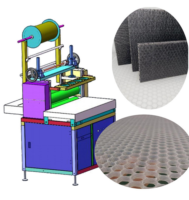 Filter Screen Rewinding Machine Honeycomb Air Filter Manufacturing Equipment