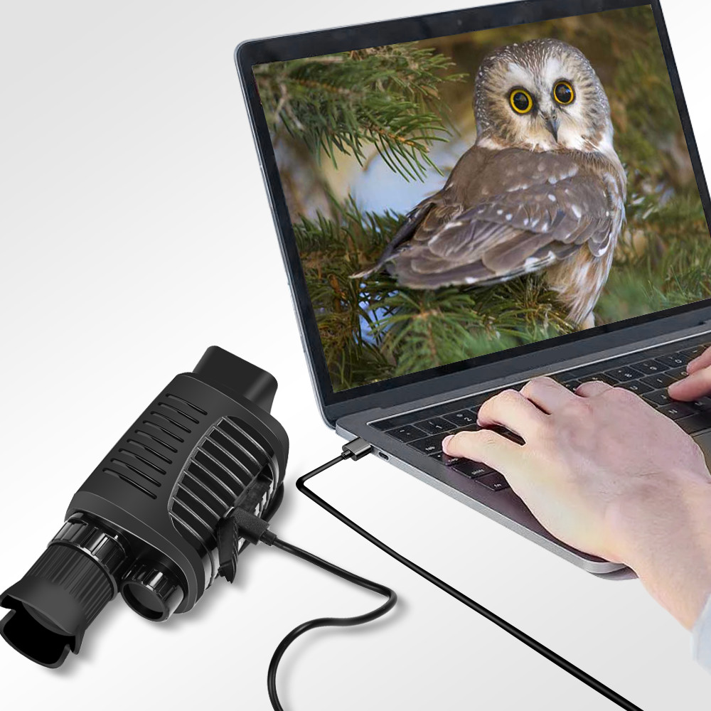 Full Dark 300m Monocular Night Vision Infrared 8x Digital Zoom Hunting Telescope
