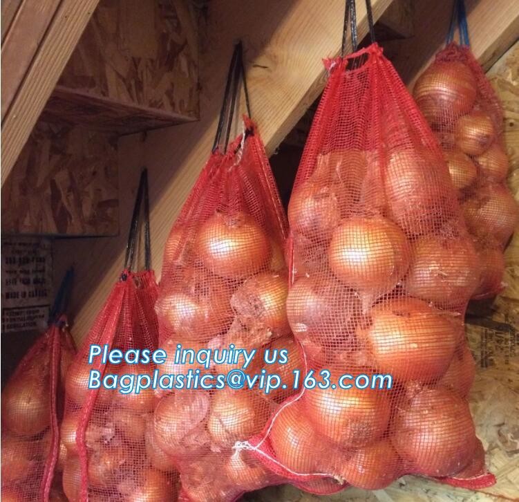 PE Knitted mesh bag and Raschel mesh bag,Factory Price Supply Plastic Pe Raschel Monifilament Date Mesh Net Bags, bageas