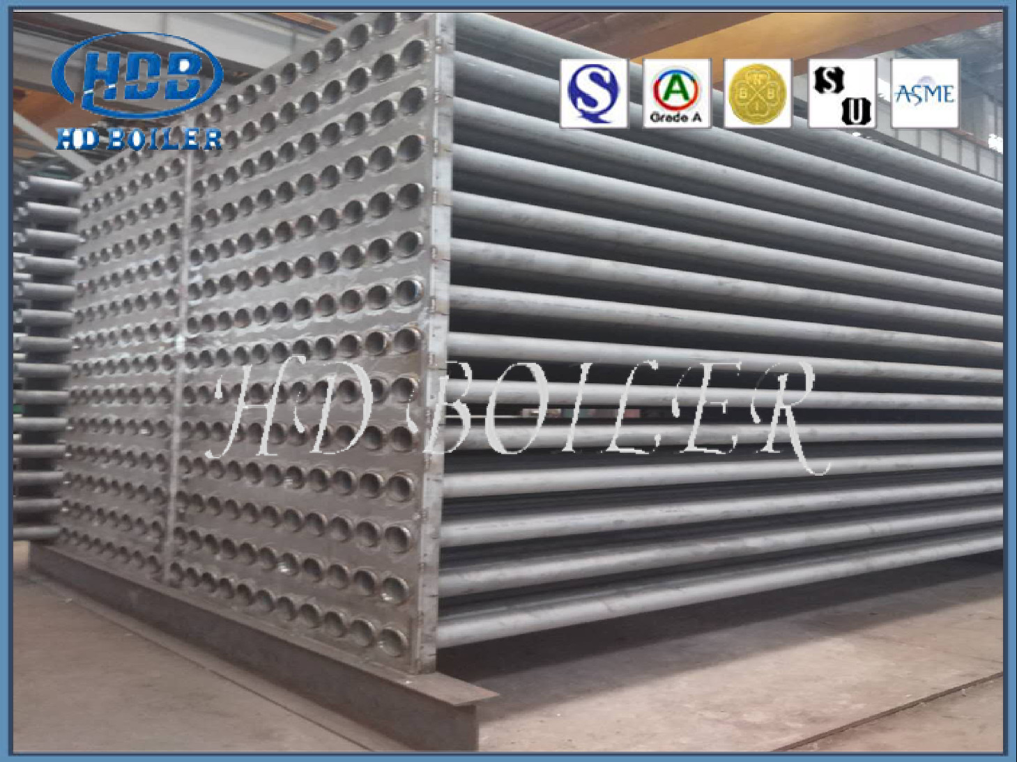High Pressure Boiler Welding Air Preheater For Power Plant And Industrial Application