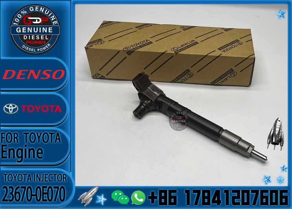 Common Rail Fuel Injector 23670-0E070 23670-08040 23670-0E060 23670-35010 23670-11040 23670-11100 23670-11030 23670-0E08