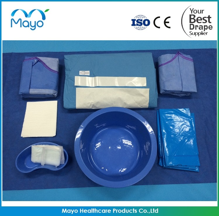 MAYO OR use Disposable Surgical Sterile Caesarean Set