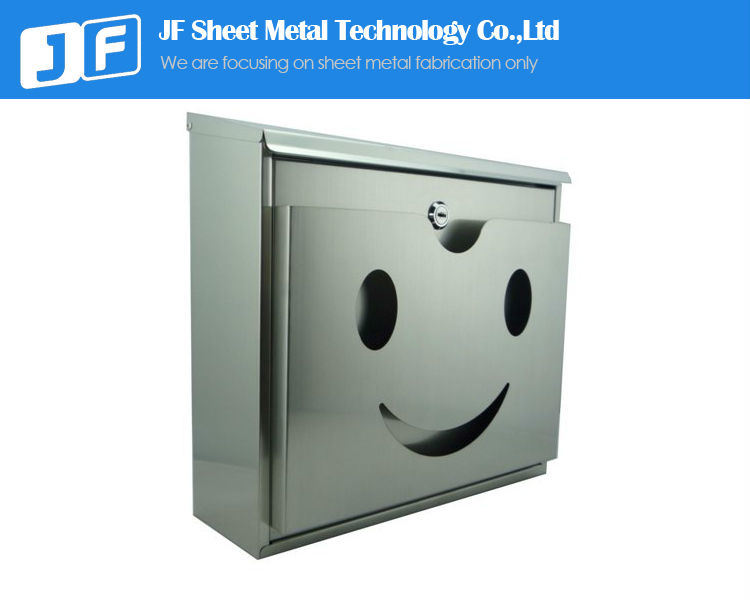 Custom Stamped Stainless Steel Mailbox Sheet Metal Fabrication