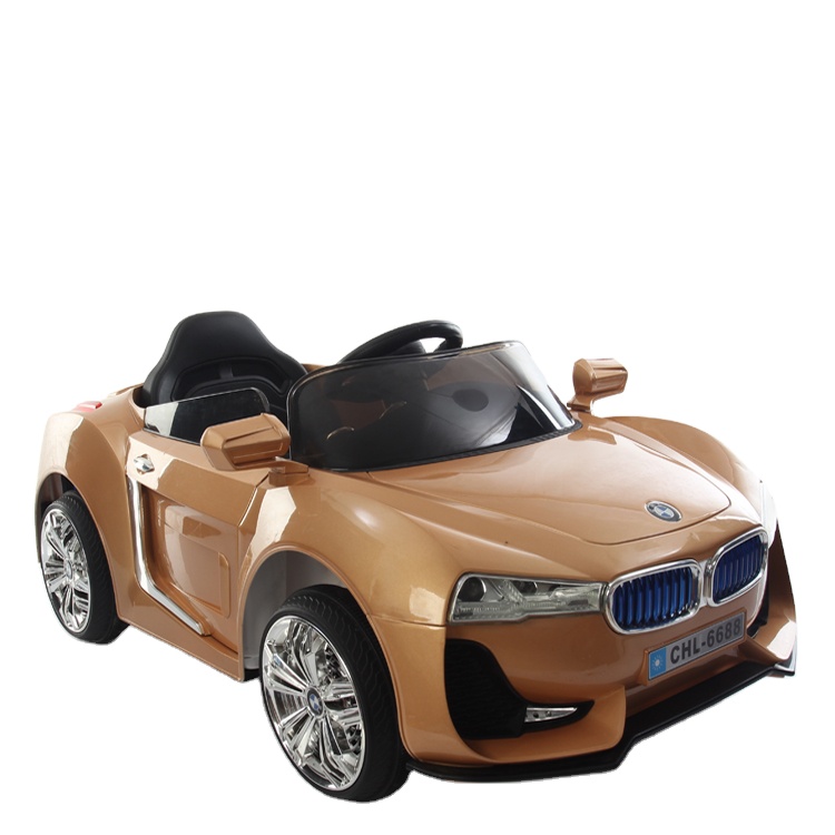 Sky Blue Princess Pink Children's Electric Car with Battery Power and Remote Control