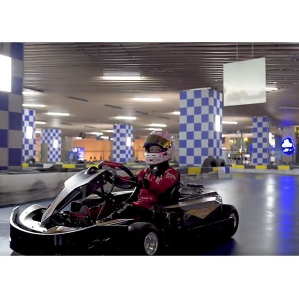 3000RPM Belt Drive Electrical Go Kart 170KG Adult Go Carts