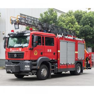 Buy cheap SITRAK Aerial Ladder Rescue Fire Truck 60L/s For Fire Engine product