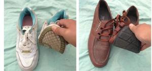 Buy cheap Supply used shoes with cream quanlity and competitive price product