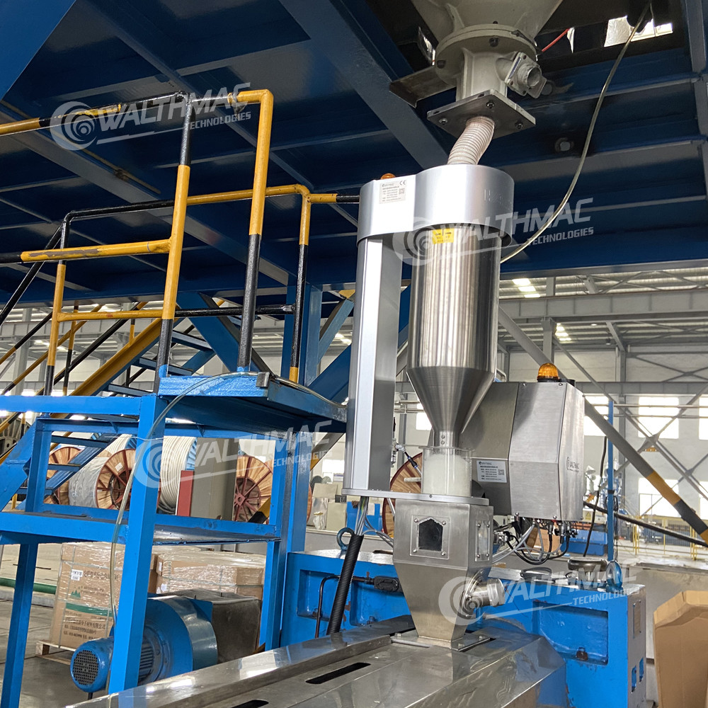 Automated Gravimetric Stuffing System For Optical Cable Extruders
