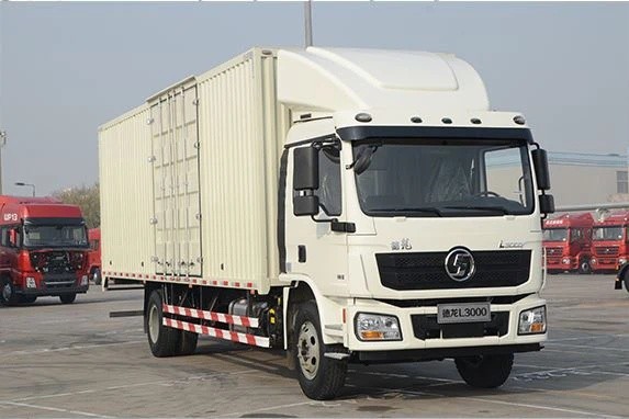 SHACMA-N L3000 4x2 Van Cargo Truck 8-15 Tons Box Van Truck For Sale in Congo