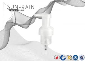 China Clear Plastic 40mm Foam Soap Dispenser Pump Cosmetic Pp Transparent Soap Pump SR502C1 on sale