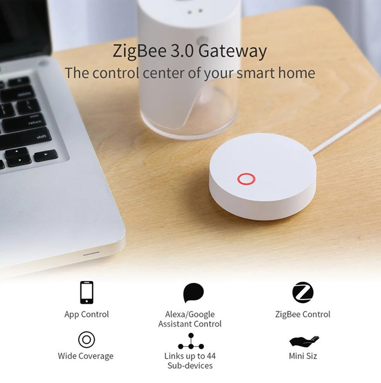 2021 Reddot Award Smart Tuya Zigbee3.0 Hub Gateway Smart Home Bridge Smart Life App Wireless Remote Controller
