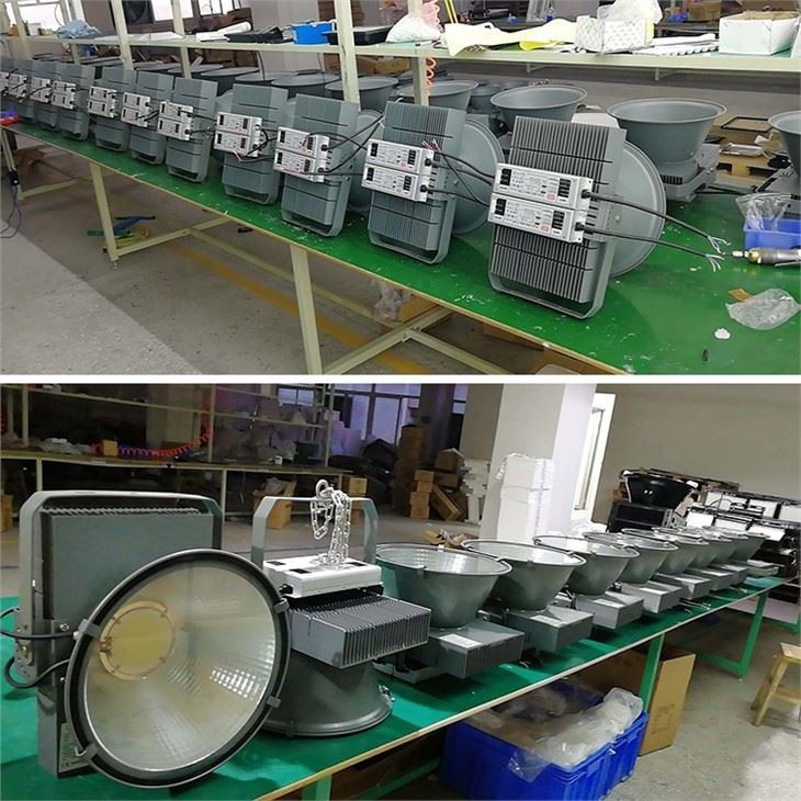 200w 300w 400w 500w High Lumens LED High Bay Light IP65 LED Tunnel Light Tower Crane Lamp