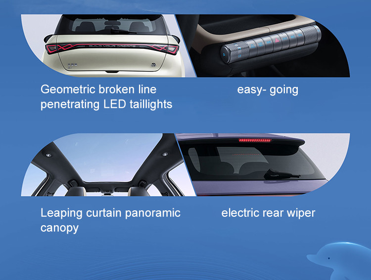 BYD Dolphin 2023 Chinese MINI Electric Car CLTC Pure Electric Cruising Range 420Km