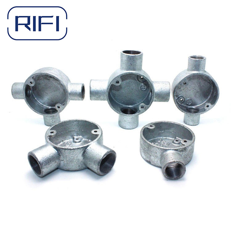 Hot Dipped Galvanized Malleable Iron Electrical Conduit Box Metal Box Electrical Conduit Box