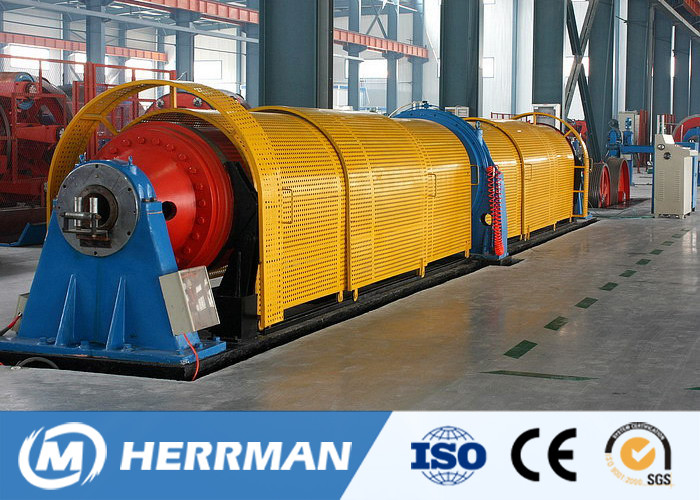 Cable Machine 45KW Motor Stranding Machine Big Bearing Support Tubular Stranding Machine