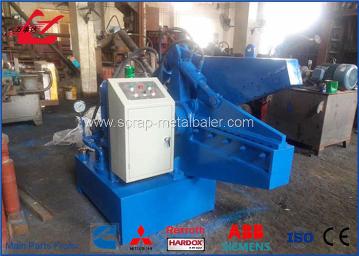 Metal Hydraulic Alligator Shear 120 Ton Cutting Force With Safety Cover