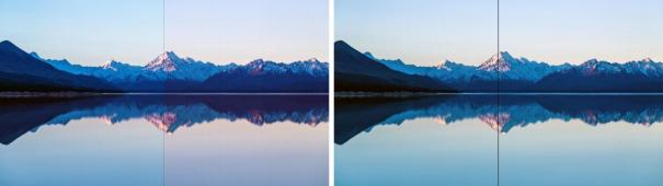 Backlight mixing technology improves overall uniformity