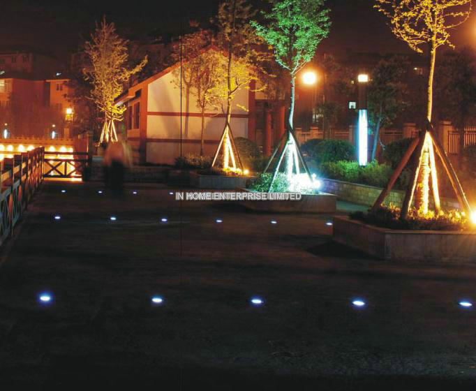 12W RA85 Super Bright IP66 LED Underground Light RGB Decorative Fountain Lamp