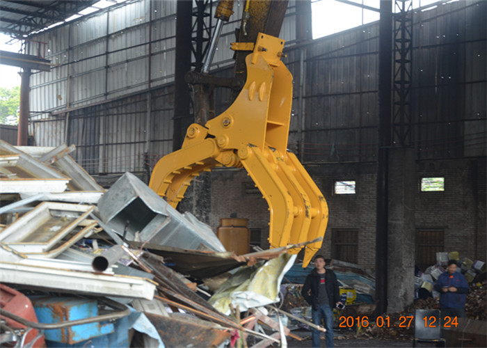 Komatsu PC230 7 Tooth Rotating Log Grapple / Log Grab for Excavtor 23 Ton