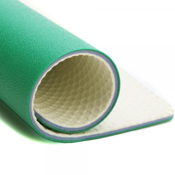 Quality Eco-Friendly Diamond PVC Roll For Sport Court Flooring for sale