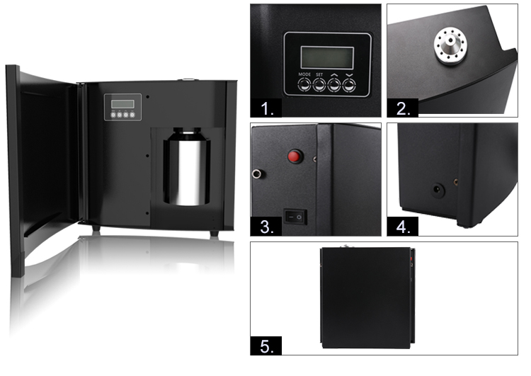 Electrical Large Area Scent Diffuser Easy Operate With Built In Fan