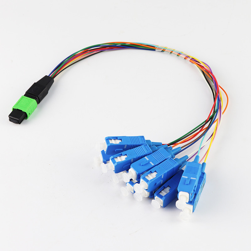 Multimode 8/12/24 Core LSZH 0.5m MPO MTP Patch Cord