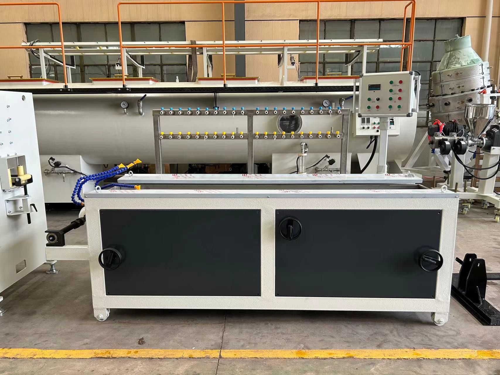 Precise Transparent PVC Price Tag Extrusion Line With Conical Twin Screw Extruder
