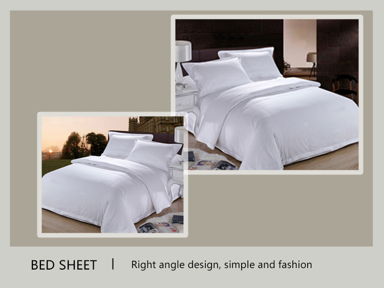 Response within 24 Hours 4pcs Satin Stitch Duvet Bedding Set for King Size Double Bed