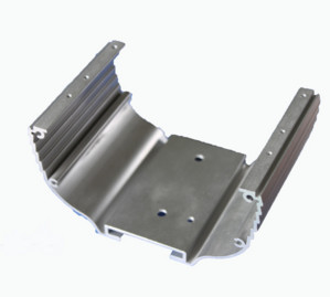 Powder Painted Industrial Aluminium Profile Electrical Cover / Shell / Electroinic Cover