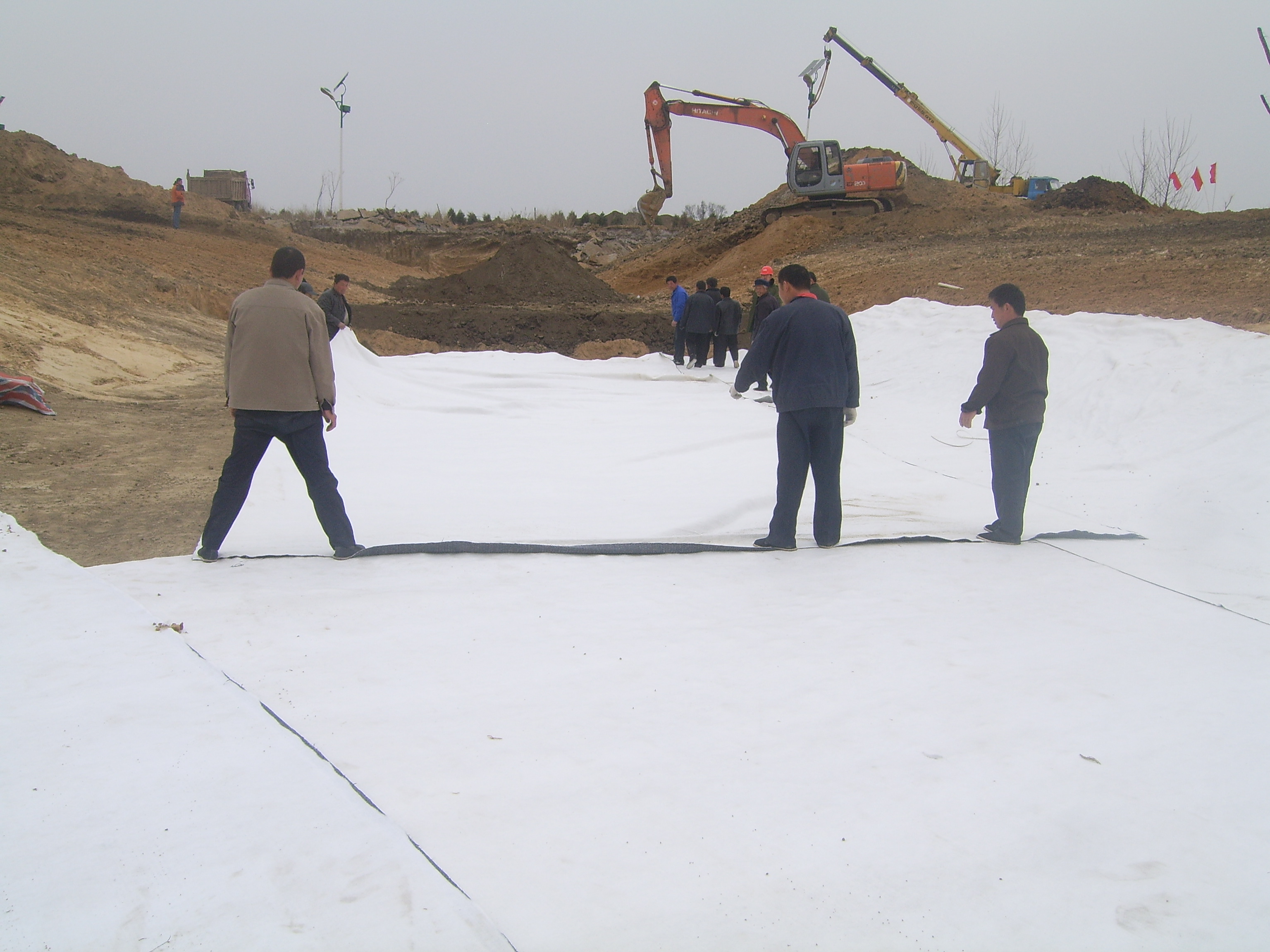 4000g-7500g/square Meters Geosynthetics Clay Layer for Lake Dam ISO 9001 Standard