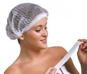 Buy cheap Medical Polypropylene Bouffant Cap Disposable Hairnet Non Woven 18&quot; 19&quot; 21&quot; Size product