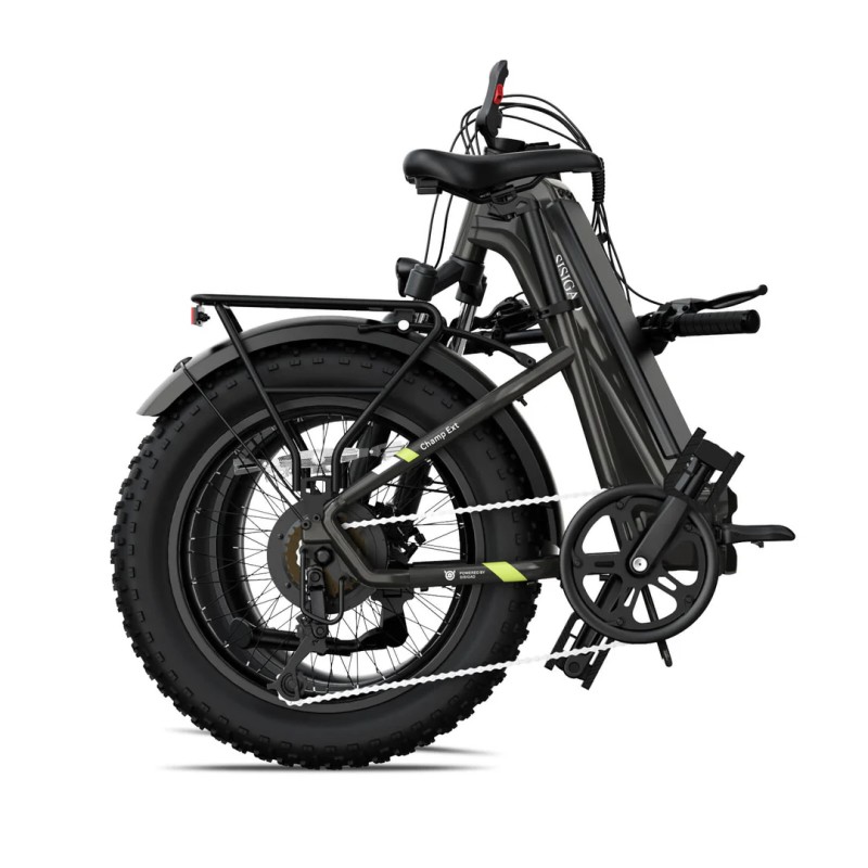 Folding Electric Bicycle F008 500W Brushless Motor 48V Removable Lithium Battery Bike