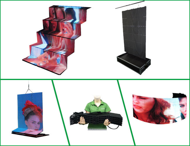 P6 Ultra Thin High Resolution Retail Led Display Panel For Advertising , Scan Mode 1/16