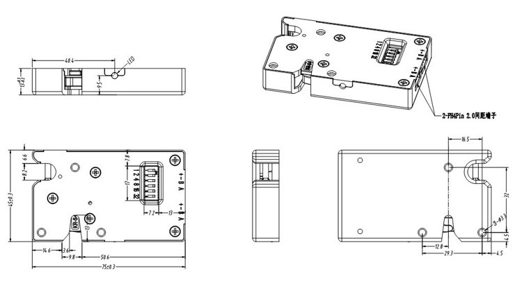 Keyless Electronic Control Rotary Latch Lock FOR Steel Metal Storage Lockers