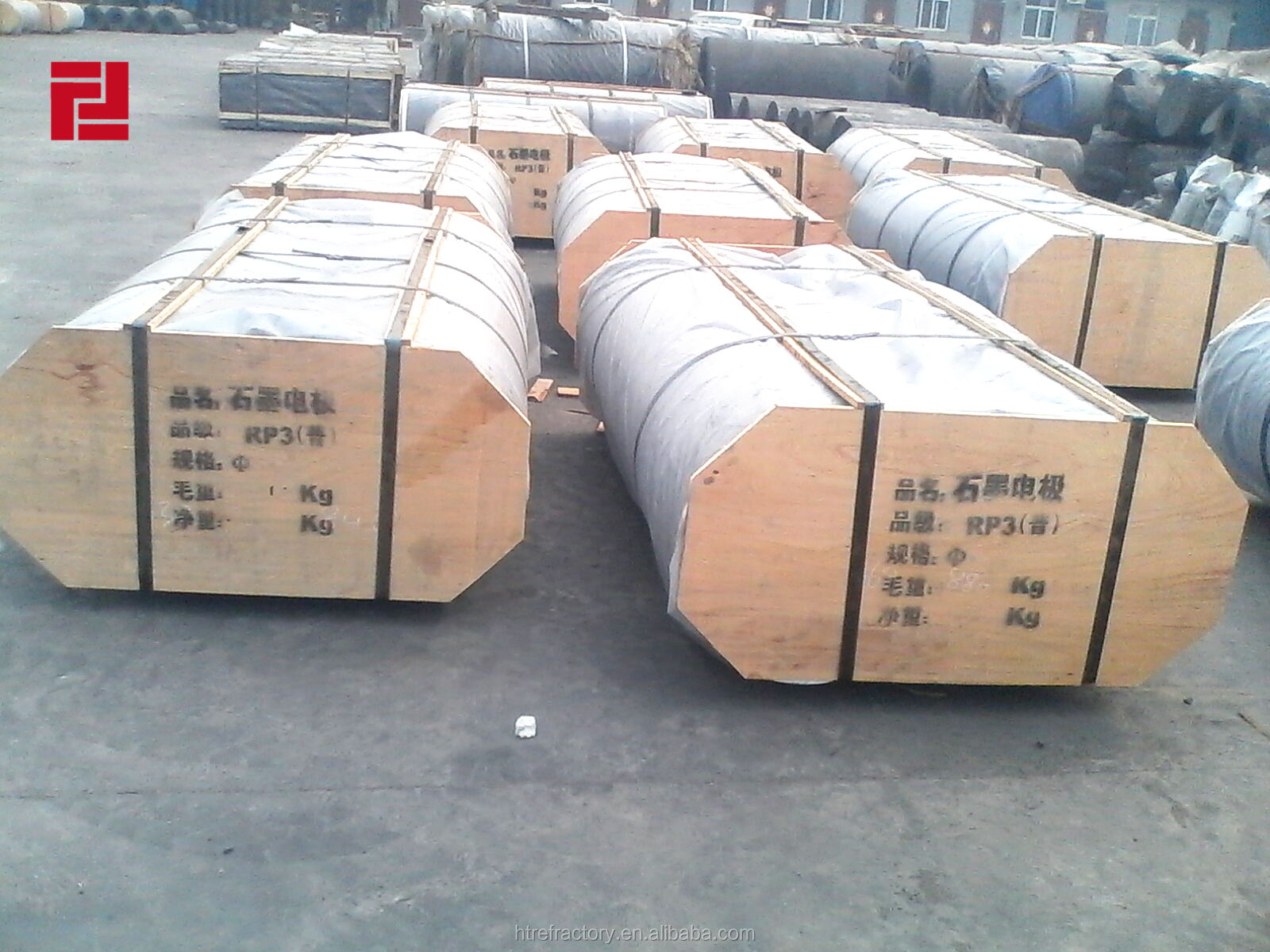 UHP HP RP Electric Arc Furnace Graphite Electrode with 0.3% Max Ash and OEM Length