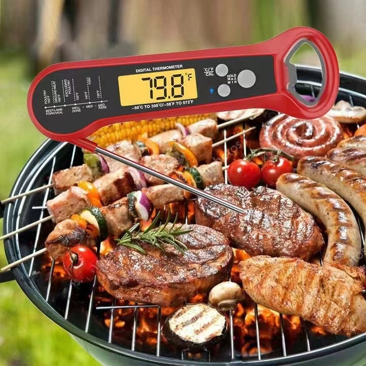 2022 New 2 in 1 Instant Read Meat Thermometer for Cooking Fast &amp; Precise Digital Food Thermometer