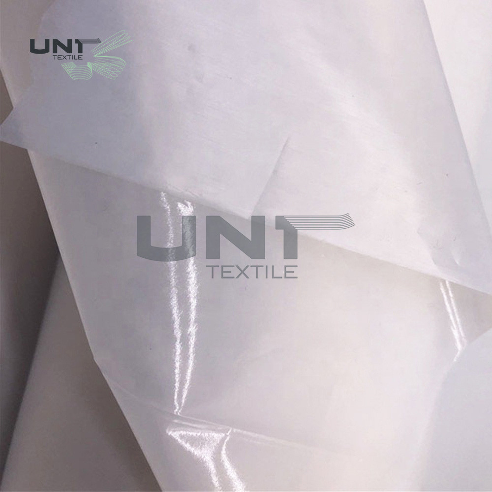 White Garment Adhesive Hot Melt Fusible Film 150cm Width