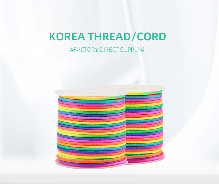 50g Silk Thread Jewelry 3mm 1mm Bracelet Thread Essential for Jewelry Making Supplies