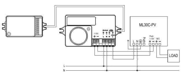 800W 5.8G Lux Control Microwave Motion Sensor for Gas Station Lighting