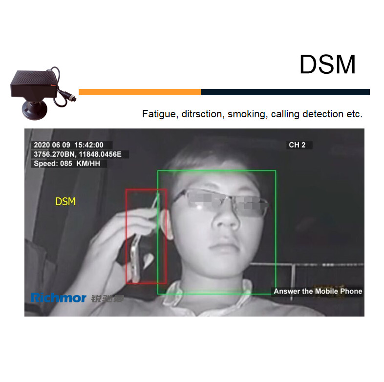 Digital Video Recorder car black box 4G wifi GPS built in DSM camera