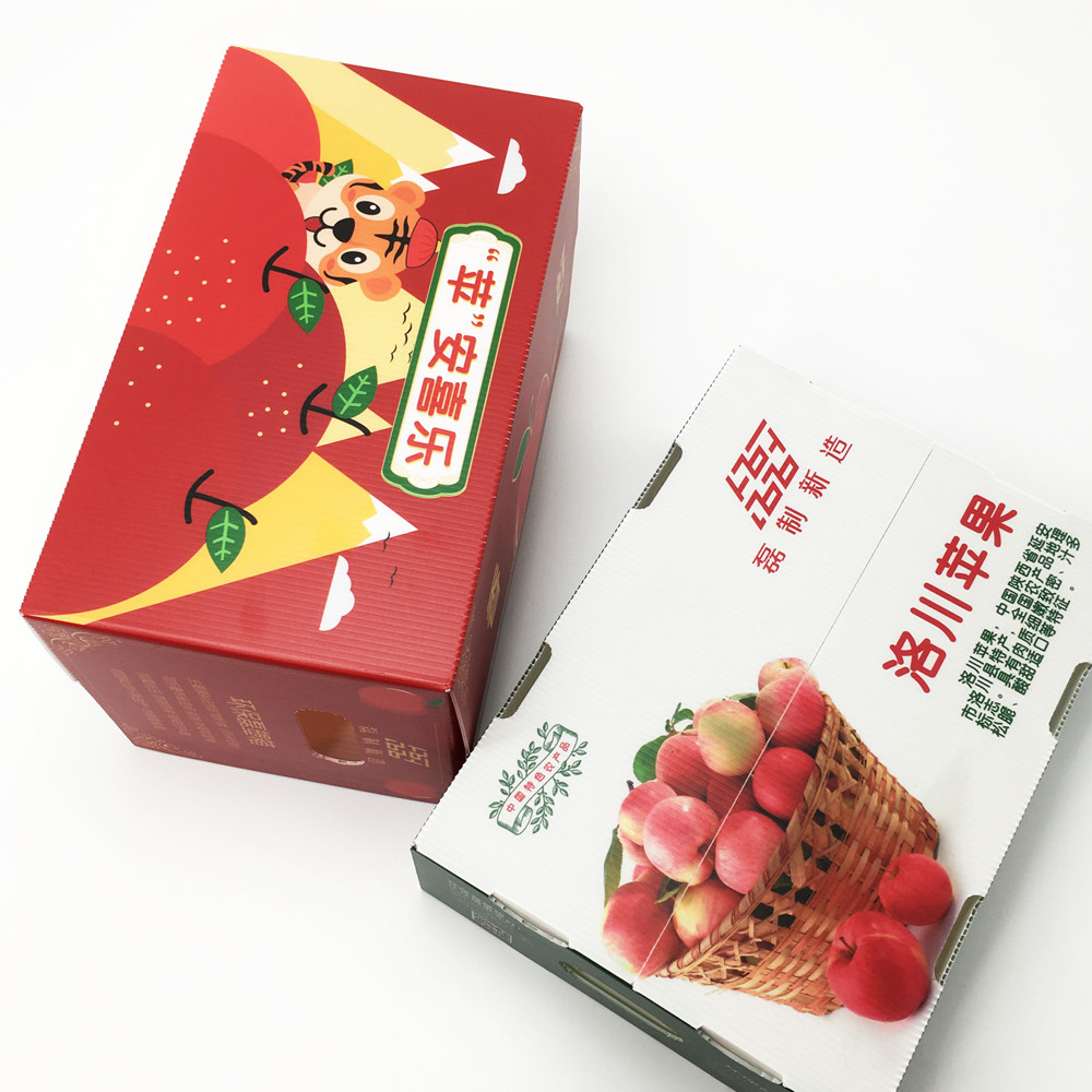 Multi Colour CMYK Corrugated Plastic Packaging Boxes Freezing Shortage