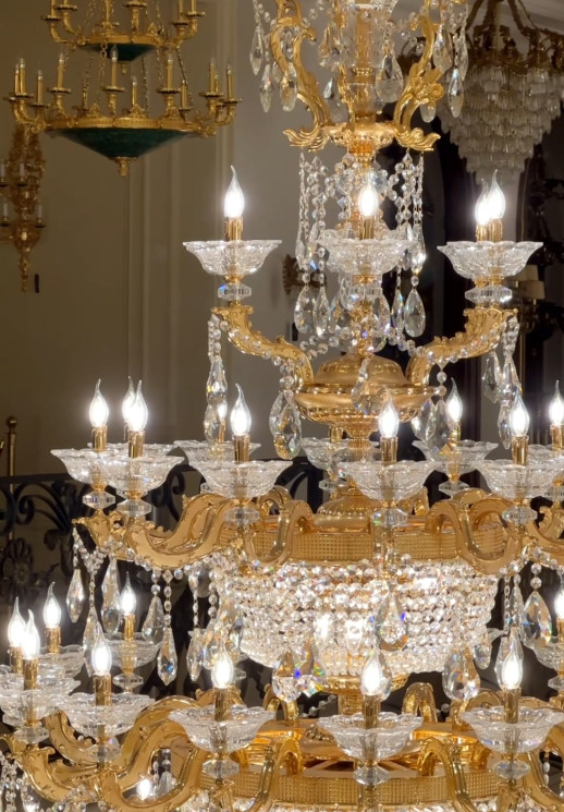 Customized Service Luxury Entryway Chandelier High End Foyer Chandeliers