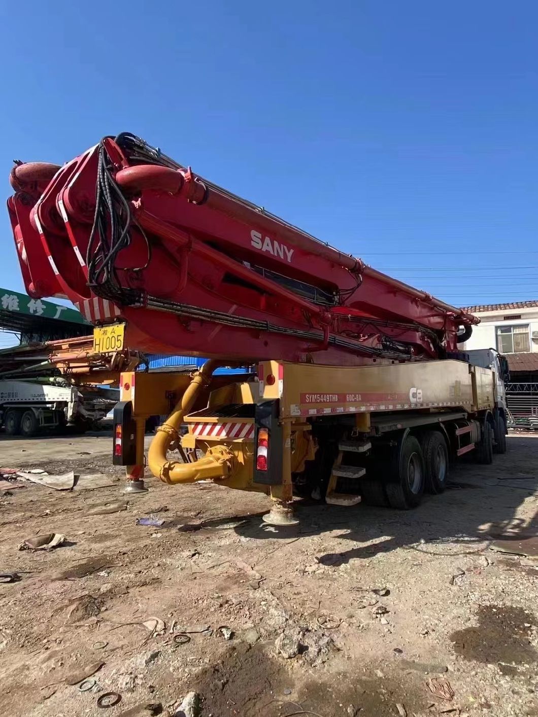 2019 Sy 56m Concrete Pump Mercedes Benz Truck Price
