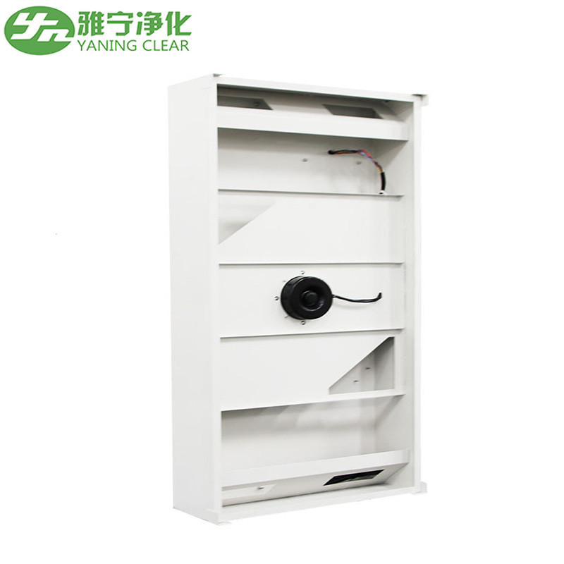 575*1175mm Galvanized Steel Sheet FFU Fan Filter Unit , Dust Removing Fan Filter Units