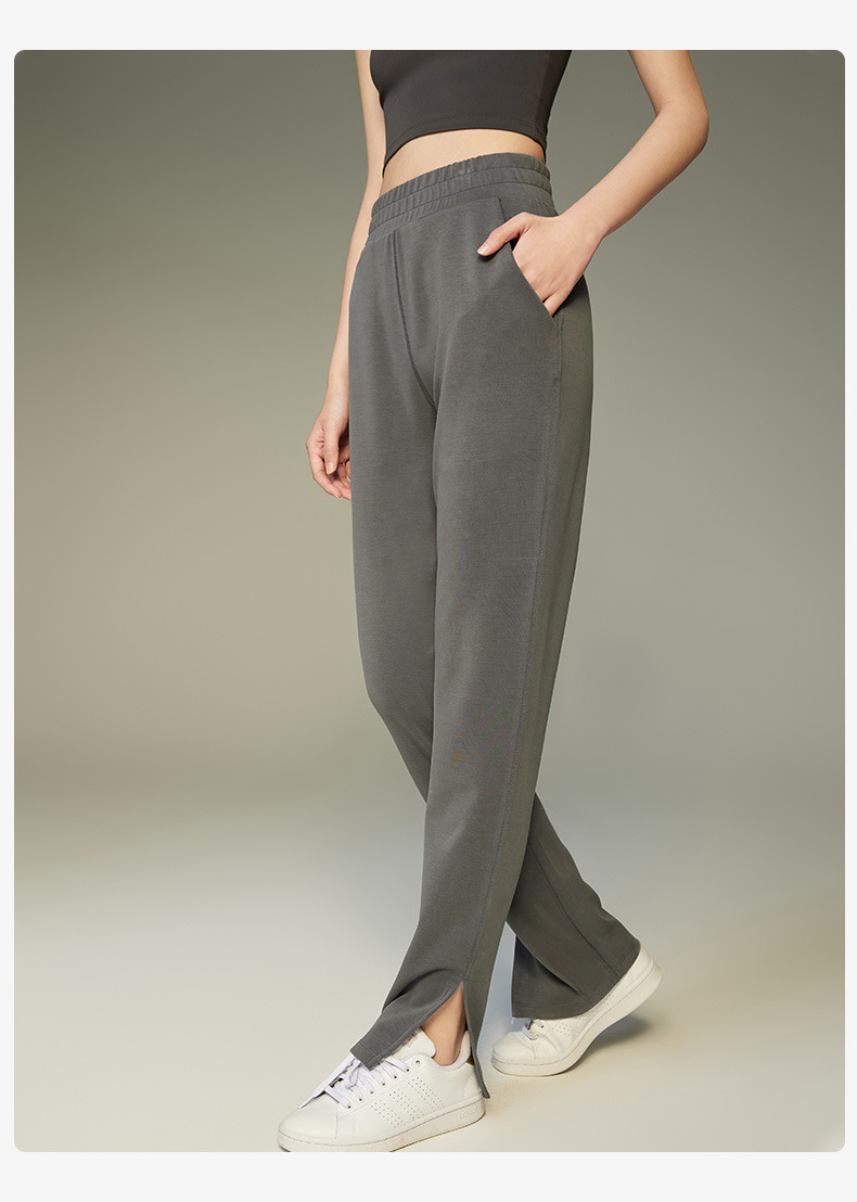2023 Summer New Yoga Clothing Women&prime;s High Waist Loose Yoga Pants Wide Leg Casual Straight Leg Skinny Sports Fitness Pants