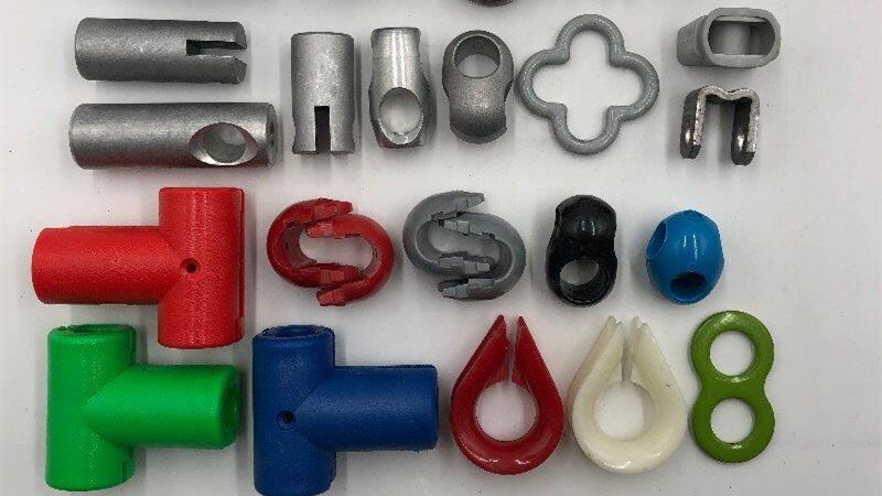 Multicolor Plastic Climbing Grips For Children Playground Climbing Wall