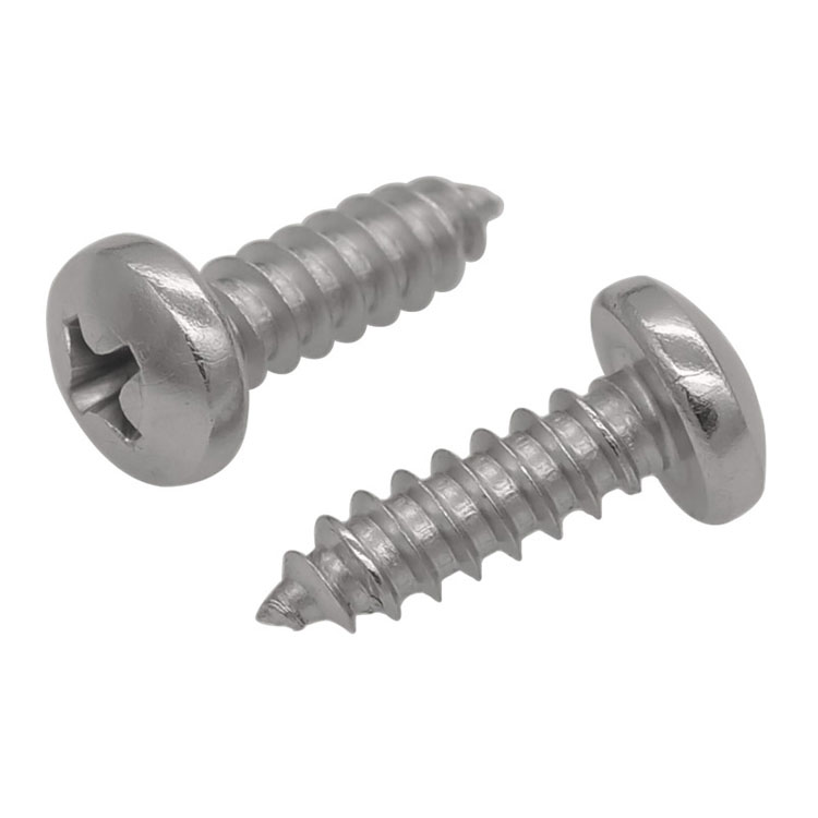 DIN 7981 Round Head Wood Screws Cross Recessed Pan Head Tapping Screws