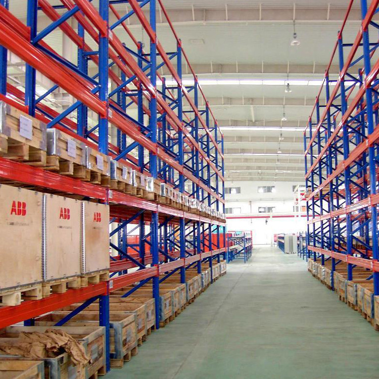 ISO 9001 Warehouse Racking System Pallet Storage Custom Beam Heavy Duty Racking